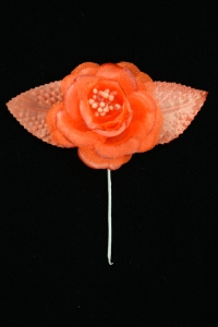 Orange Open Rose  (Lot of 12) SALE ITEM